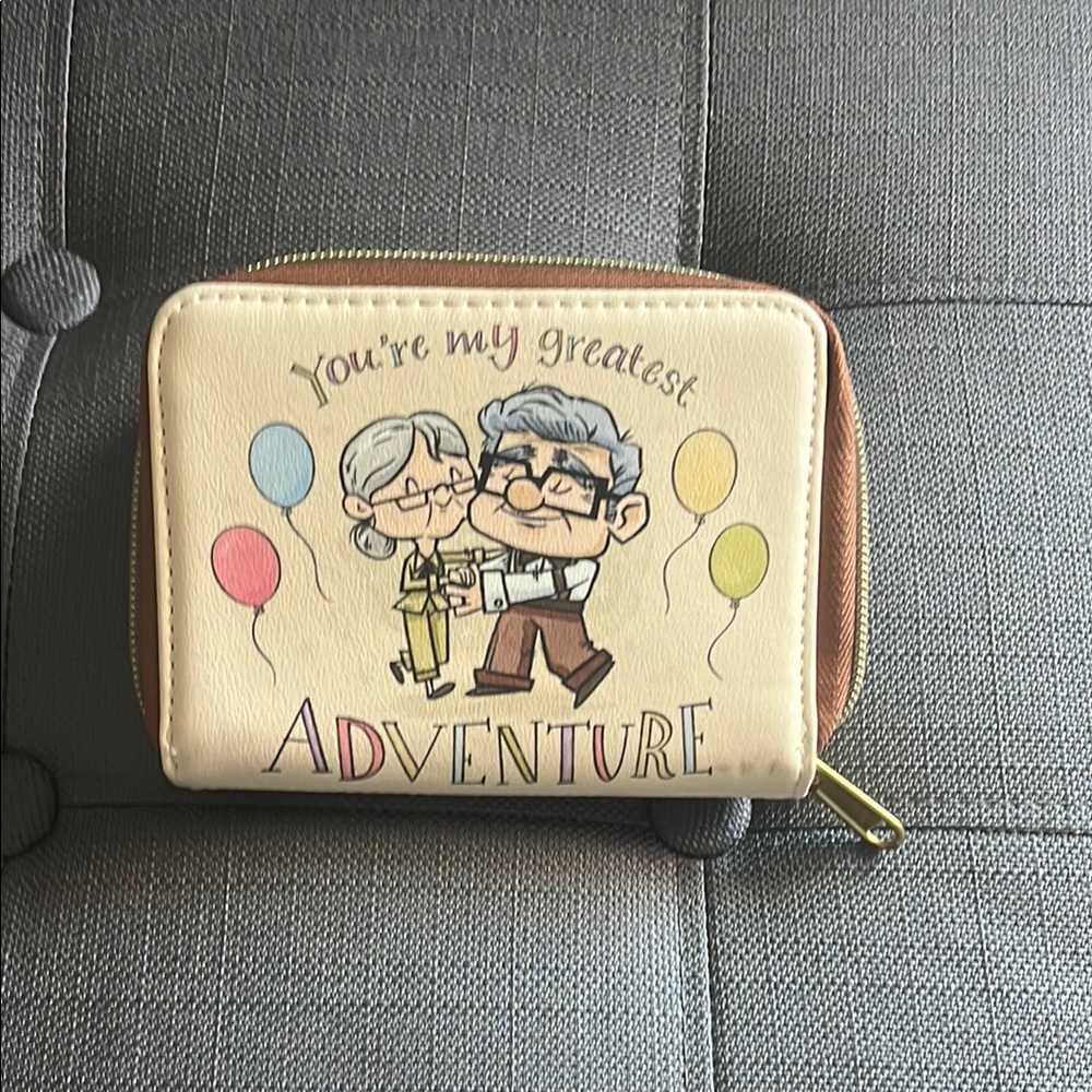 Pixar Loungefly UP zip around wallet